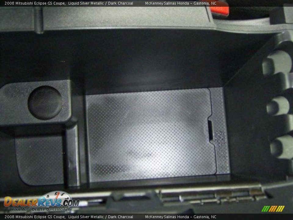 2008 Mitsubishi Eclipse GS Coupe Liquid Silver Metallic / Dark Charcoal Photo #27