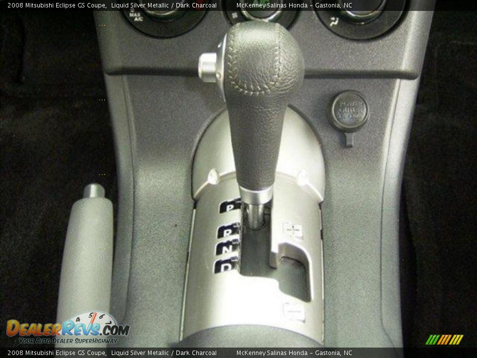 2008 Mitsubishi Eclipse GS Coupe Liquid Silver Metallic / Dark Charcoal Photo #29