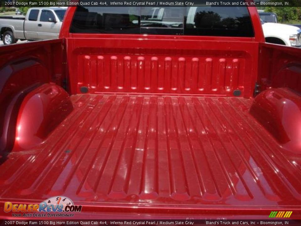 2007 Dodge Ram 1500 Big Horn Edition Quad Cab 4x4 Inferno Red Crystal Pearl / Medium Slate Gray Photo #13