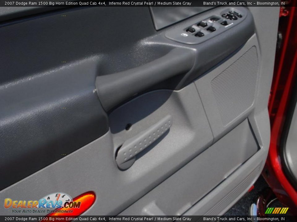 2007 Dodge Ram 1500 Big Horn Edition Quad Cab 4x4 Inferno Red Crystal Pearl / Medium Slate Gray Photo #20