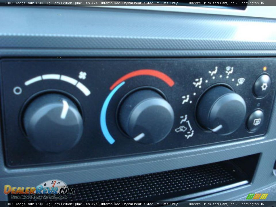 2007 Dodge Ram 1500 Big Horn Edition Quad Cab 4x4 Inferno Red Crystal Pearl / Medium Slate Gray Photo #26