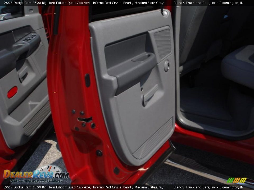 2007 Dodge Ram 1500 Big Horn Edition Quad Cab 4x4 Inferno Red Crystal Pearl / Medium Slate Gray Photo #29