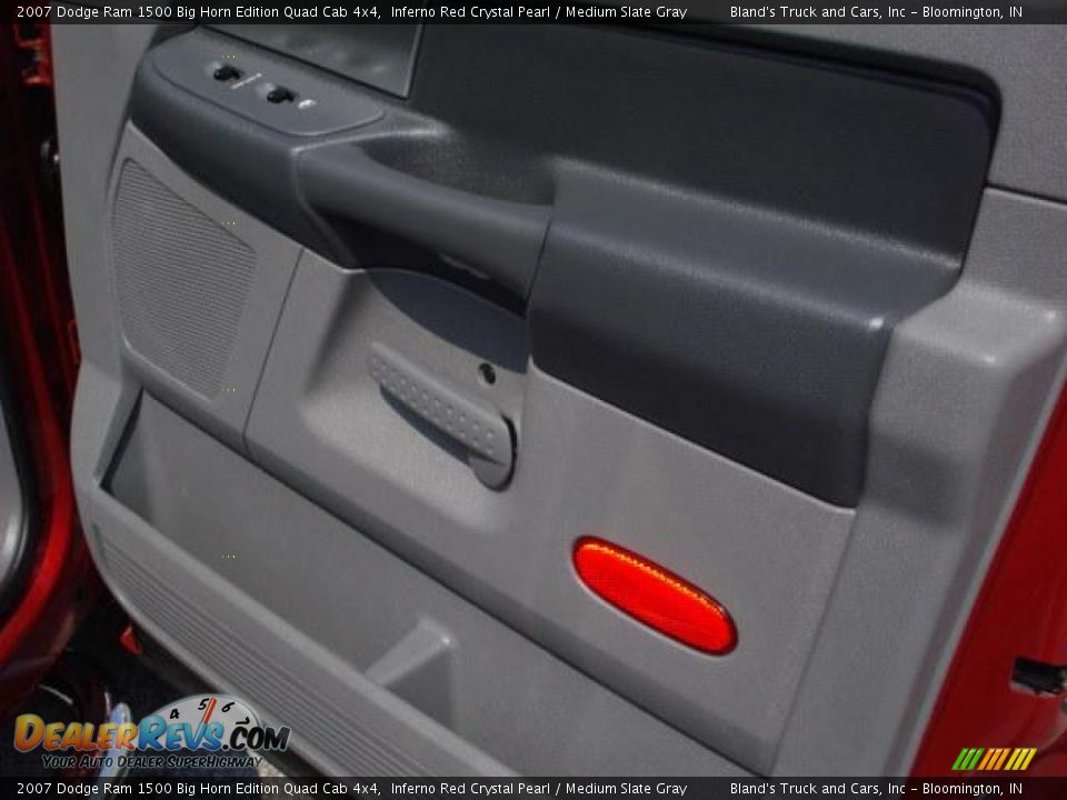 2007 Dodge Ram 1500 Big Horn Edition Quad Cab 4x4 Inferno Red Crystal Pearl / Medium Slate Gray Photo #34