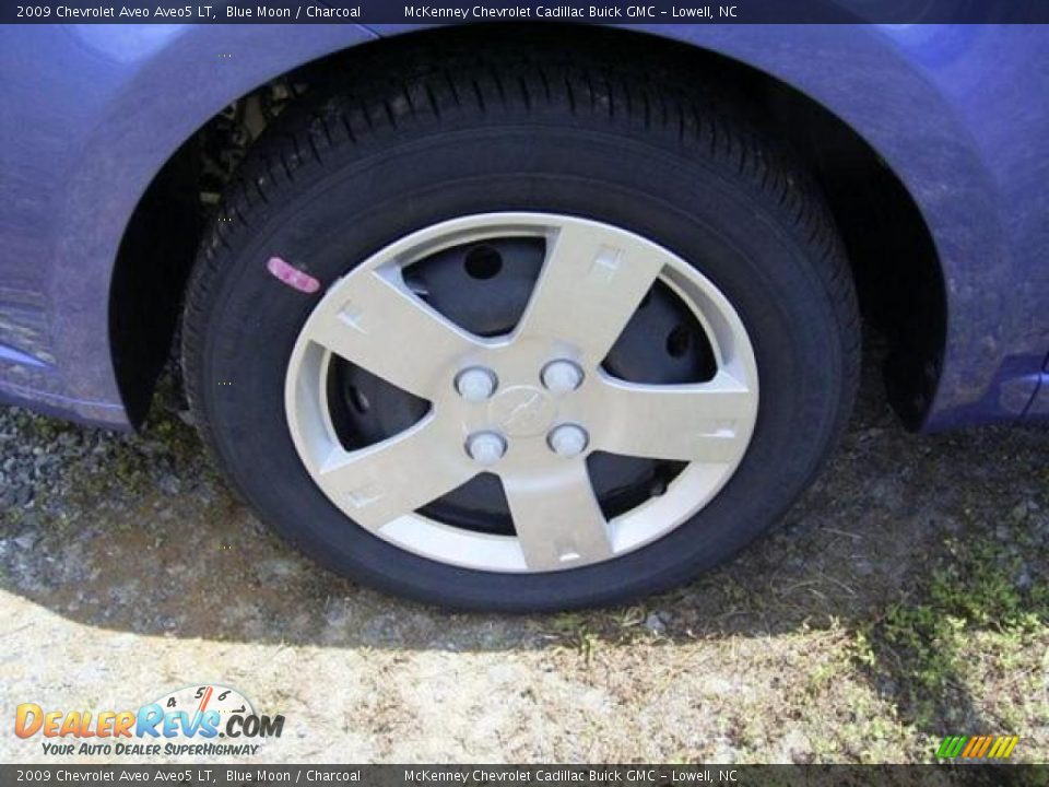 2009 Chevrolet Aveo Aveo5 LT Blue Moon / Charcoal Photo #2