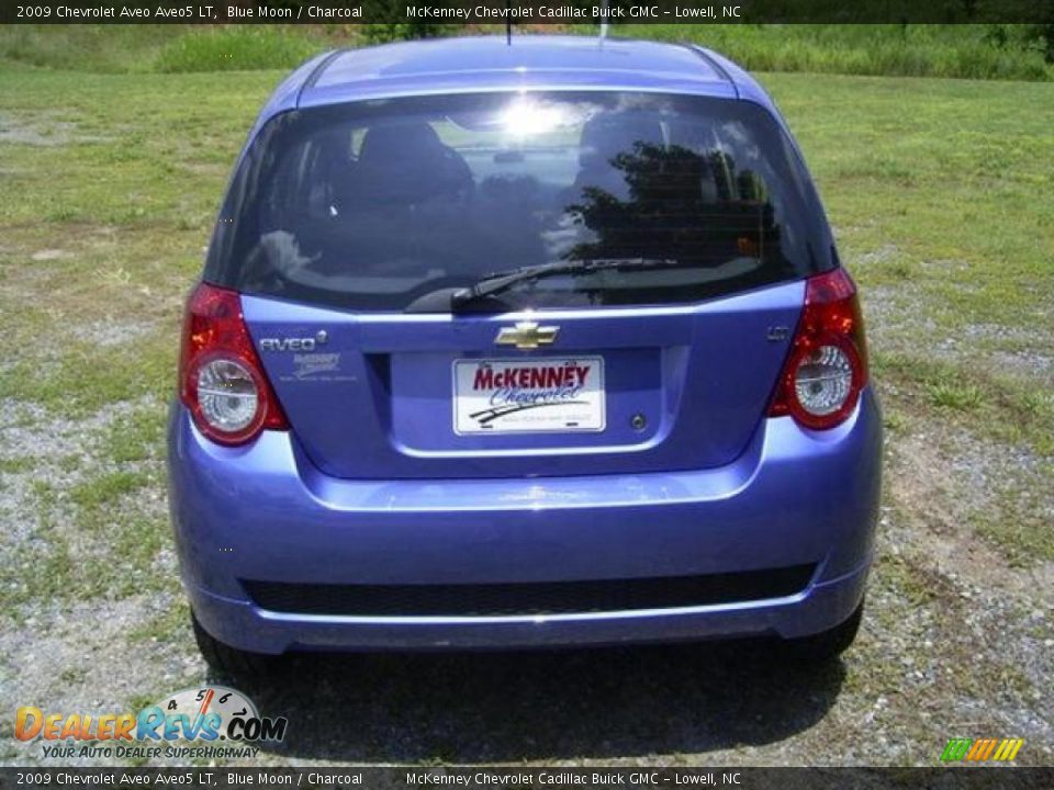 2009 Chevrolet Aveo Aveo5 LT Blue Moon / Charcoal Photo #6