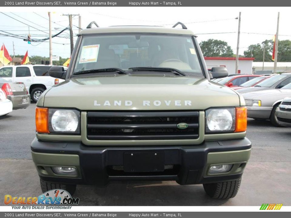 2001 Land Rover Discovery SE7 Veinna Green / Bahama Beige Photo #3