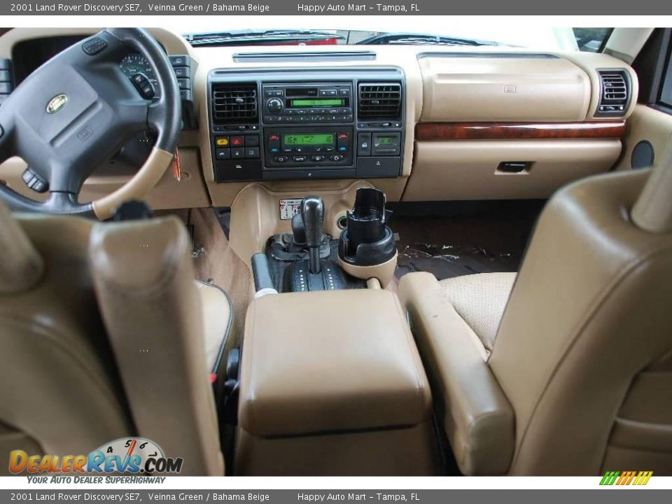 2001 Land Rover Discovery SE7 Veinna Green / Bahama Beige Photo #15