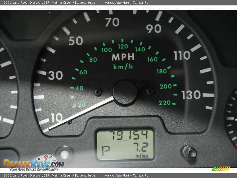 2001 Land Rover Discovery SE7 Veinna Green / Bahama Beige Photo #17