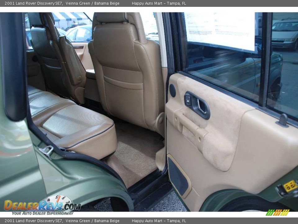 2001 Land Rover Discovery SE7 Veinna Green / Bahama Beige Photo #21