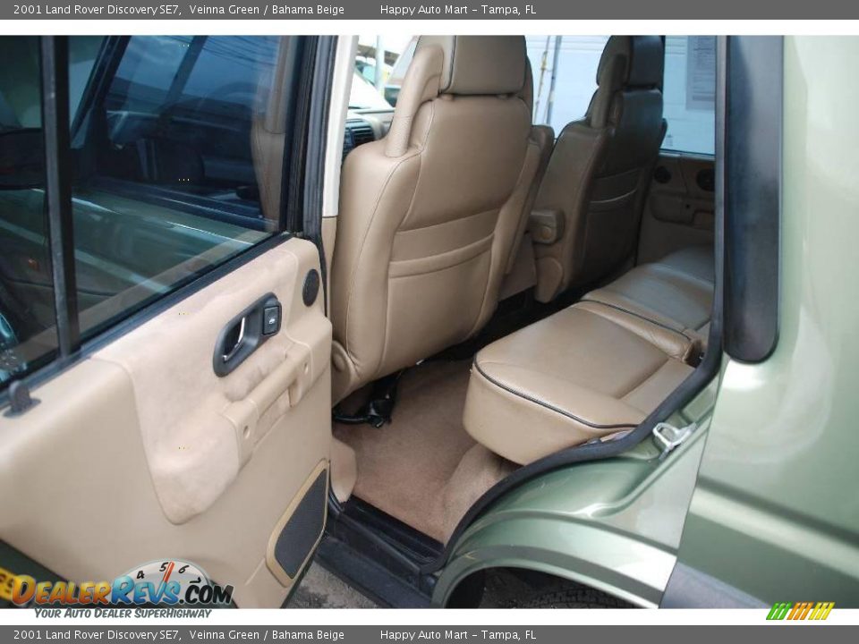 2001 Land Rover Discovery SE7 Veinna Green / Bahama Beige Photo #23