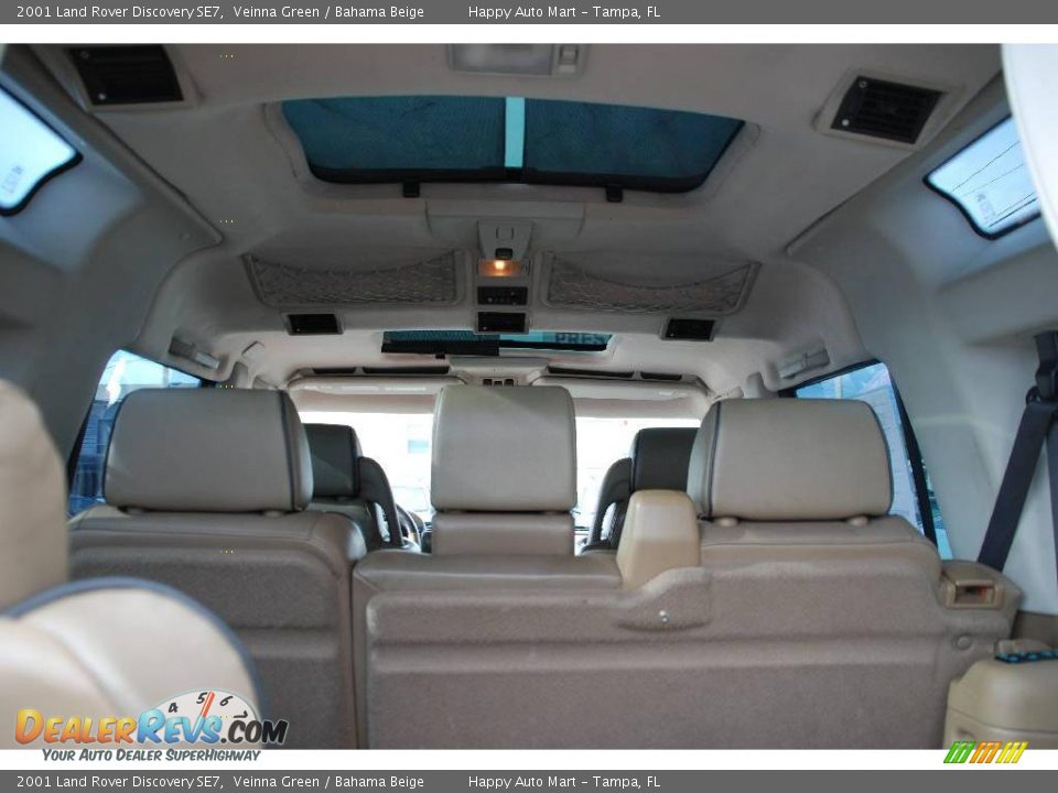 2001 Land Rover Discovery SE7 Veinna Green / Bahama Beige Photo #25