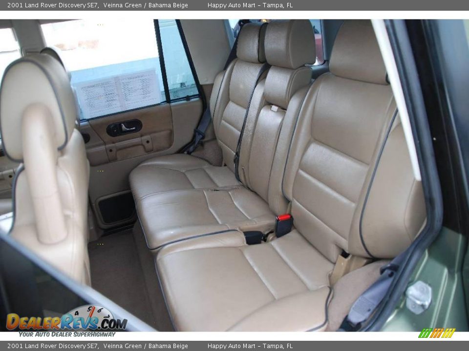2001 Land Rover Discovery SE7 Veinna Green / Bahama Beige Photo #27