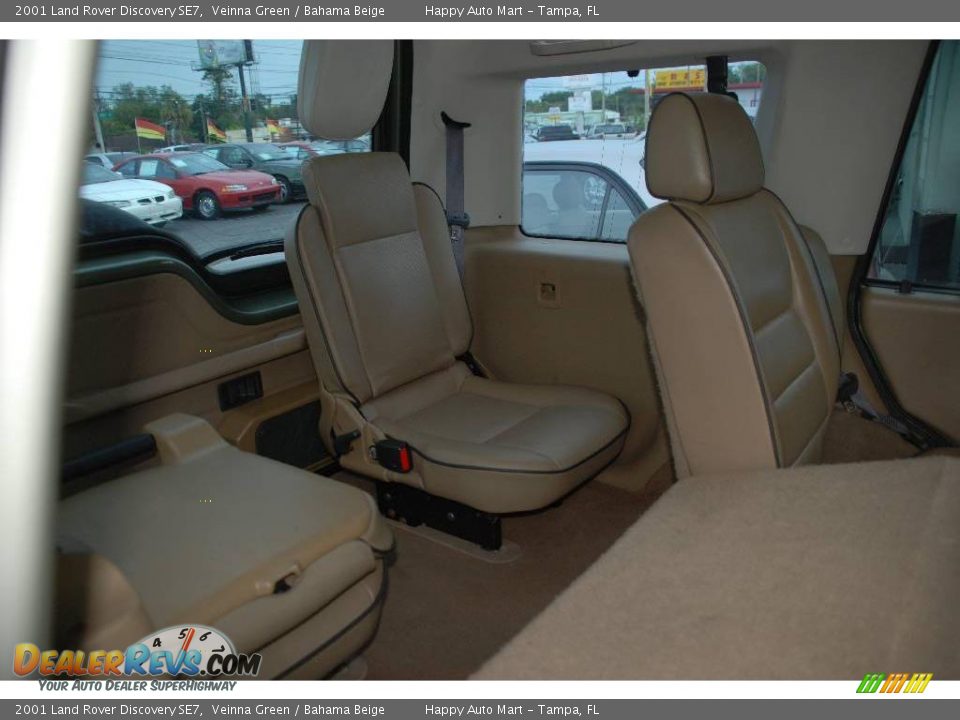 2001 Land Rover Discovery SE7 Veinna Green / Bahama Beige Photo #29