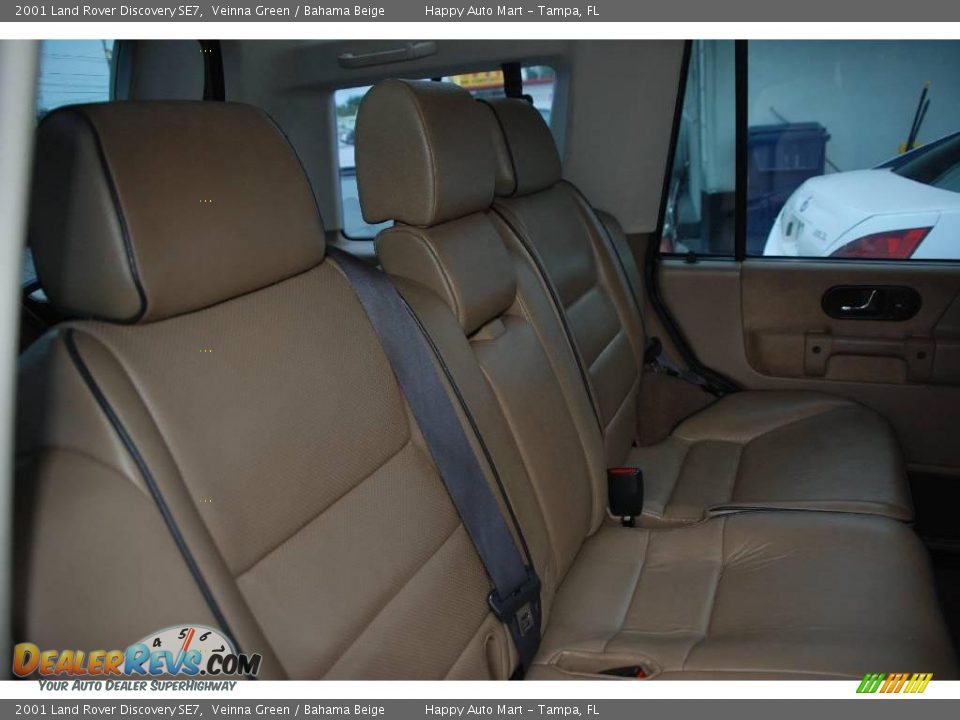 2001 Land Rover Discovery SE7 Veinna Green / Bahama Beige Photo #30