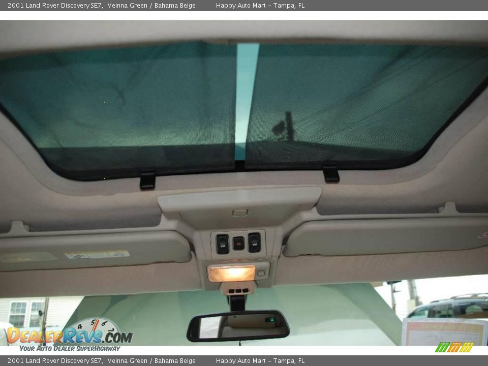 2001 Land Rover Discovery SE7 Veinna Green / Bahama Beige Photo #32