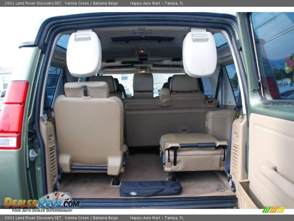 2001 Land Rover Discovery SE7 Veinna Green / Bahama Beige Photo #33