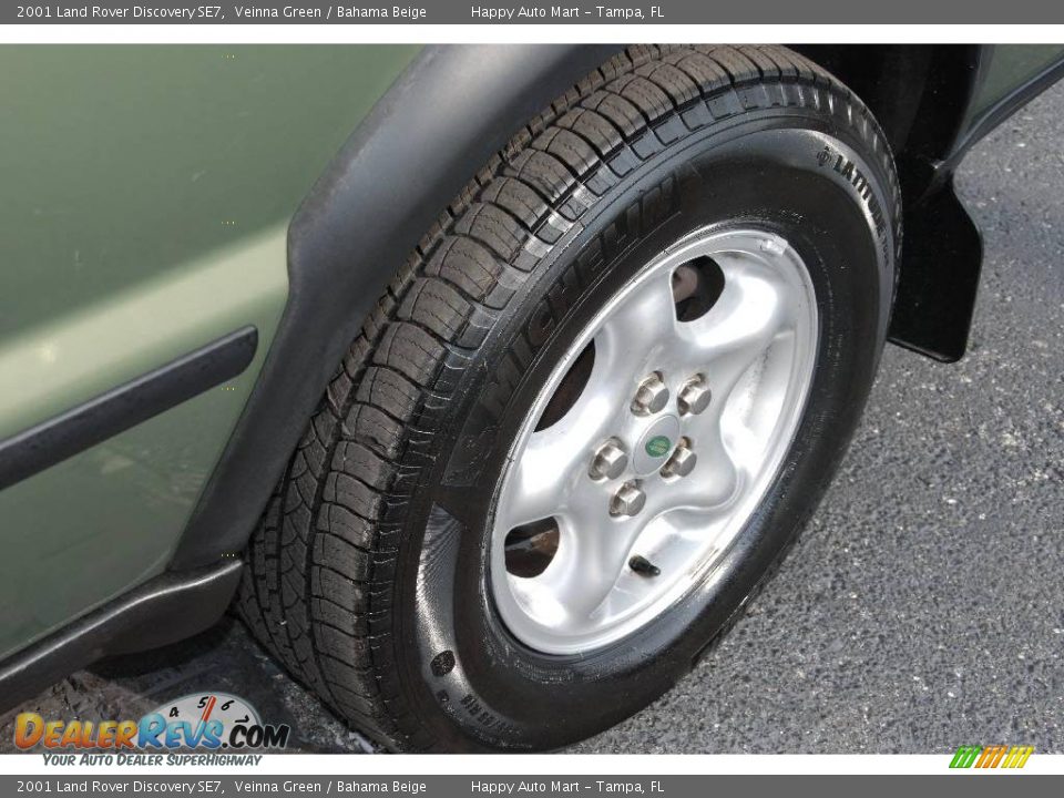 2001 Land Rover Discovery SE7 Veinna Green / Bahama Beige Photo #35