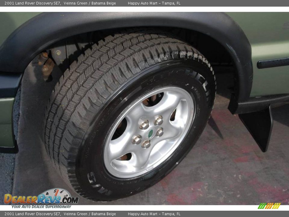 2001 Land Rover Discovery SE7 Veinna Green / Bahama Beige Photo #36
