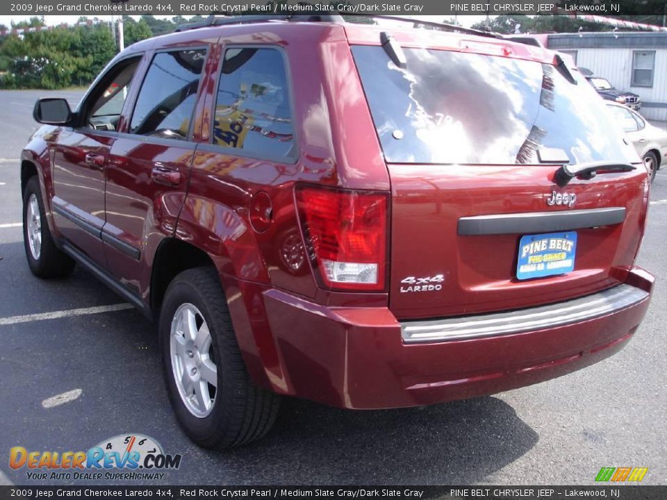 2009 Jeep Grand Cherokee Laredo 4x4 Red Rock Crystal Pearl / Medium Slate Gray/Dark Slate Gray Photo #5