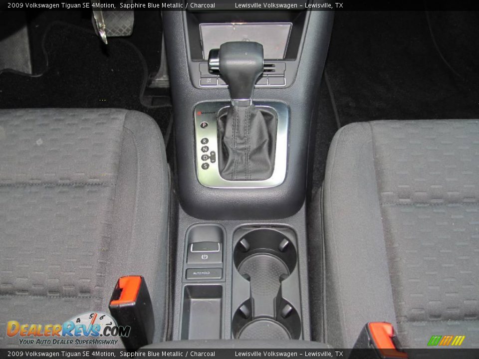 2009 Volkswagen Tiguan SE 4Motion Sapphire Blue Metallic / Charcoal Photo #16