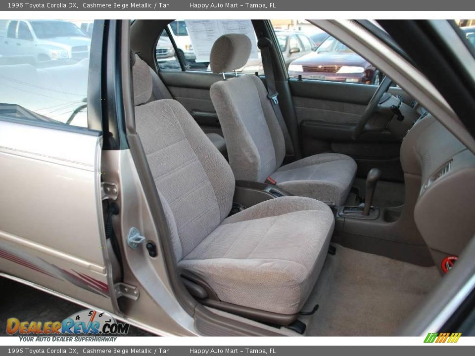 1996 Toyota Corolla DX Cashmere Beige Metallic / Tan Photo #14