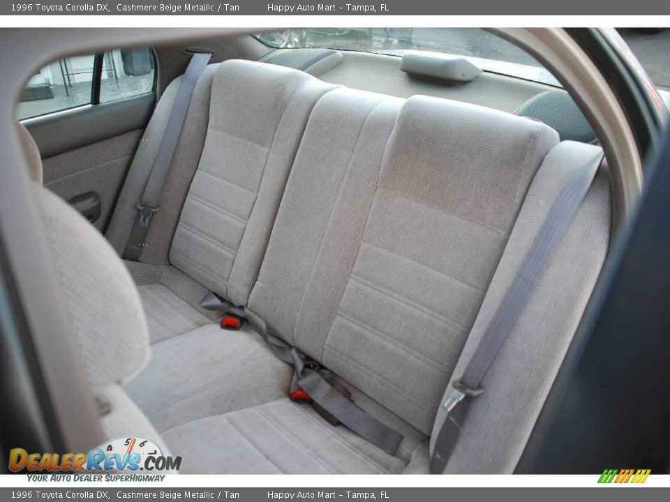 1996 Toyota Corolla DX Cashmere Beige Metallic / Tan Photo #20
