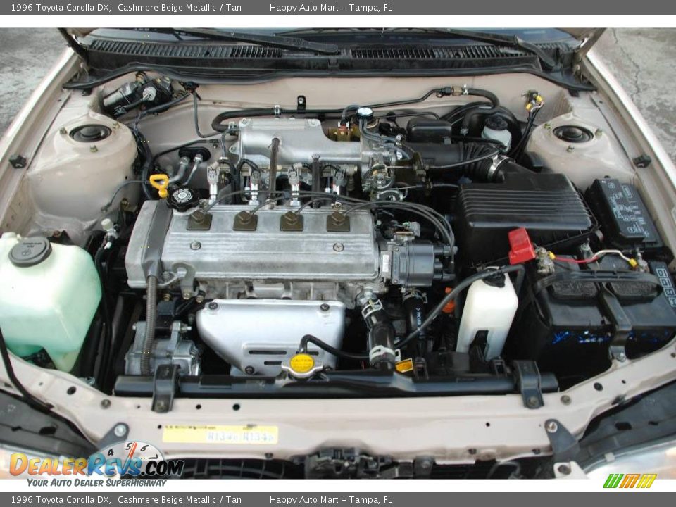 1996 Toyota Corolla DX Cashmere Beige Metallic / Tan Photo #23