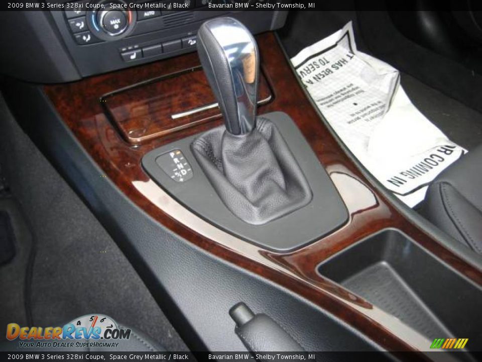 2009 BMW 3 Series 328xi Coupe Space Grey Metallic / Black Photo #14