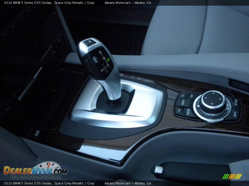2010 BMW 5 Series 535i Sedan Space Grey Metallic / Gray Photo #15