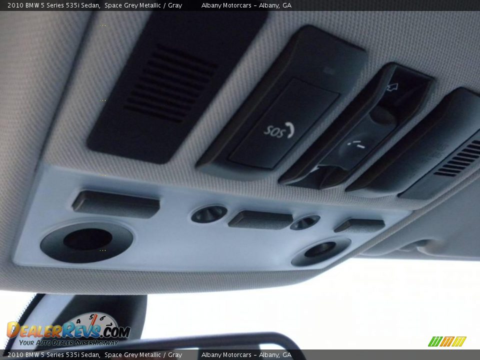 2010 BMW 5 Series 535i Sedan Space Grey Metallic / Gray Photo #23