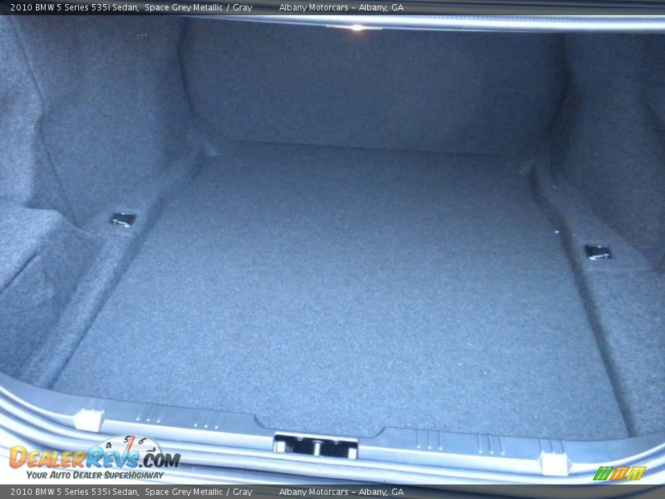 2010 BMW 5 Series 535i Sedan Space Grey Metallic / Gray Photo #24
