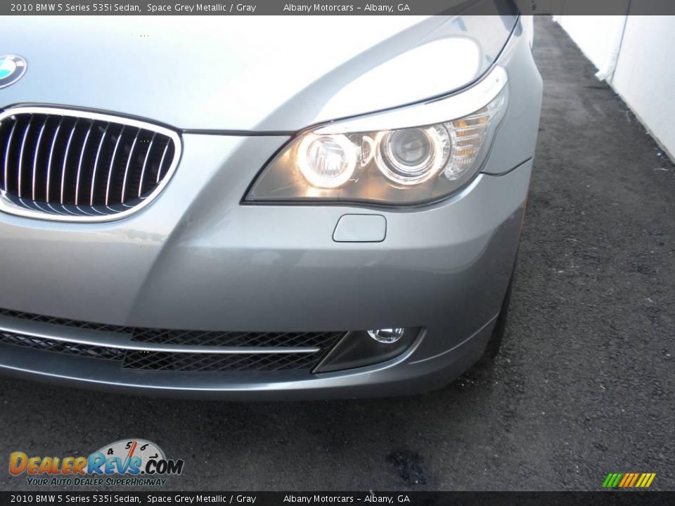 2010 BMW 5 Series 535i Sedan Space Grey Metallic / Gray Photo #29
