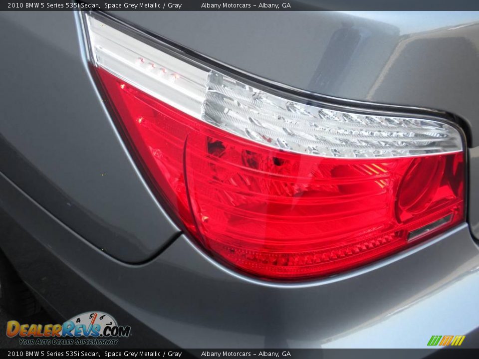 2010 BMW 5 Series 535i Sedan Space Grey Metallic / Gray Photo #30