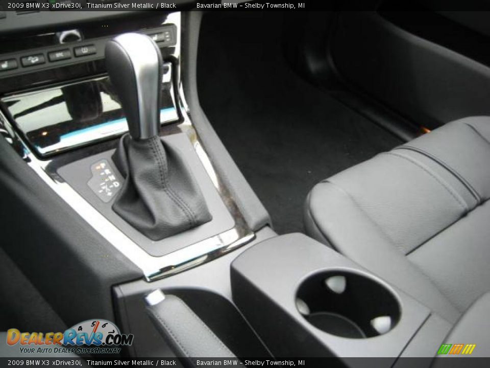 2009 BMW X3 xDrive30i Titanium Silver Metallic / Black Photo #14