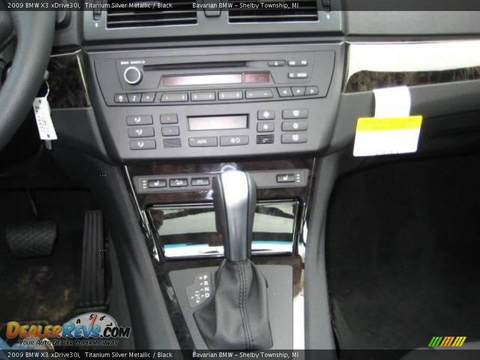 2009 BMW X3 xDrive30i Titanium Silver Metallic / Black Photo #17