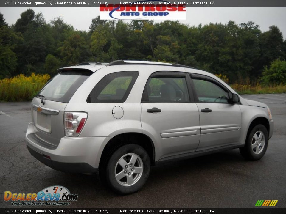 2007 Chevrolet Equinox LS Silverstone Metallic / Light Gray Photo #2