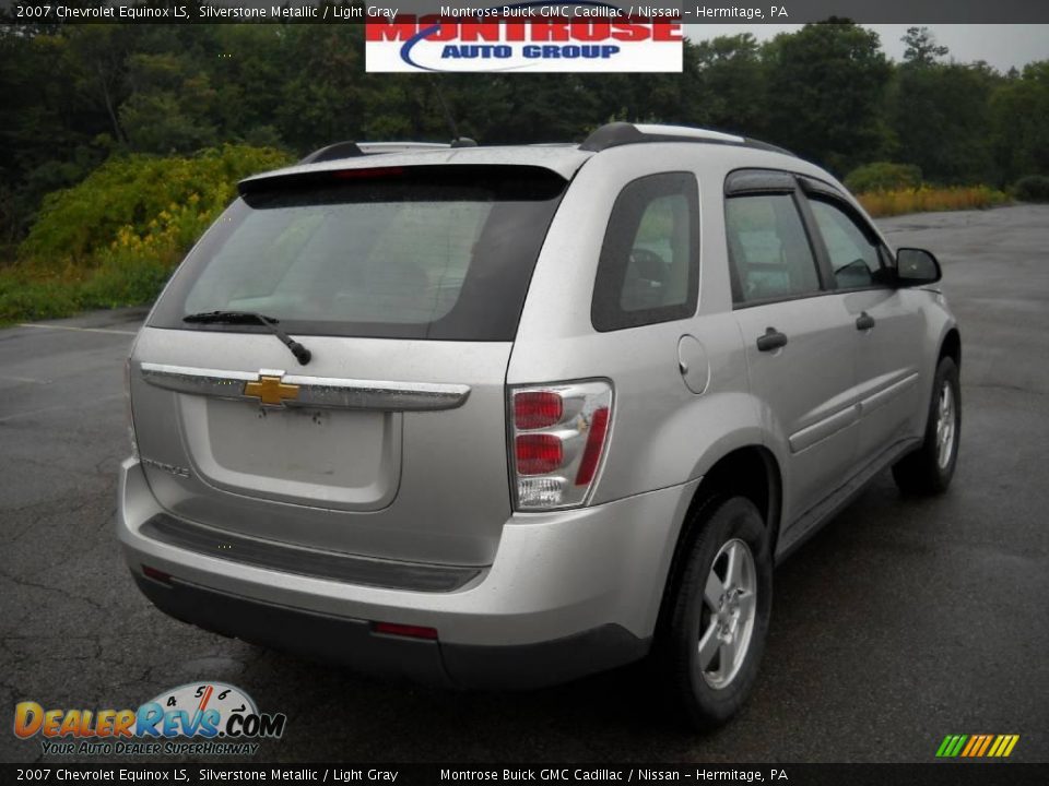 2007 Chevrolet Equinox LS Silverstone Metallic / Light Gray Photo #3