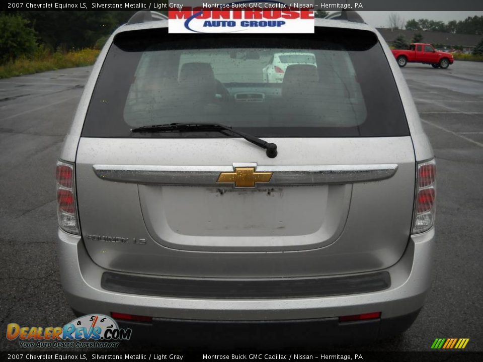 2007 Chevrolet Equinox LS Silverstone Metallic / Light Gray Photo #4