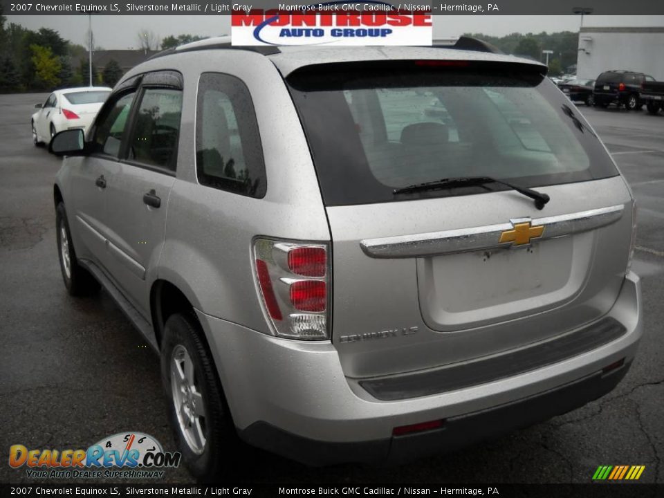2007 Chevrolet Equinox LS Silverstone Metallic / Light Gray Photo #5