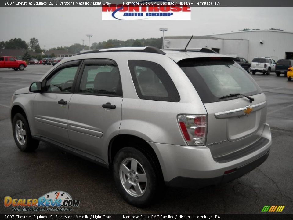 2007 Chevrolet Equinox LS Silverstone Metallic / Light Gray Photo #6