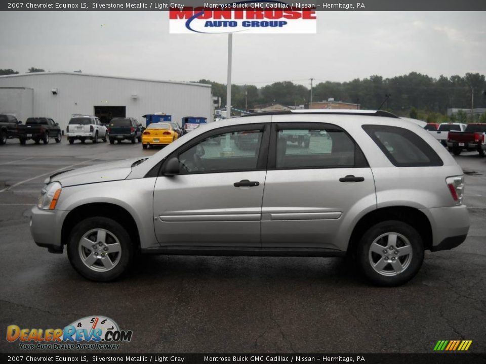 2007 Chevrolet Equinox LS Silverstone Metallic / Light Gray Photo #7
