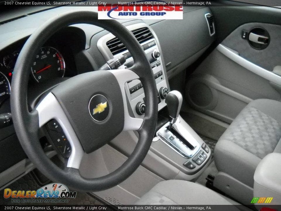 2007 Chevrolet Equinox LS Silverstone Metallic / Light Gray Photo #9