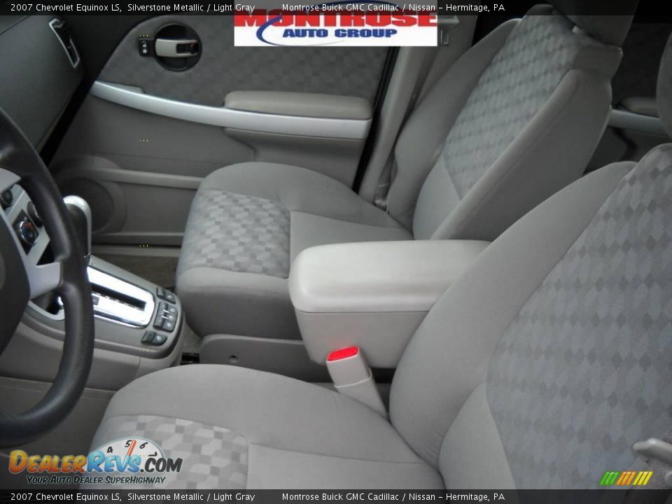 2007 Chevrolet Equinox LS Silverstone Metallic / Light Gray Photo #10