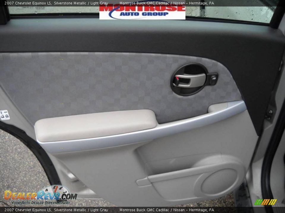 2007 Chevrolet Equinox LS Silverstone Metallic / Light Gray Photo #12