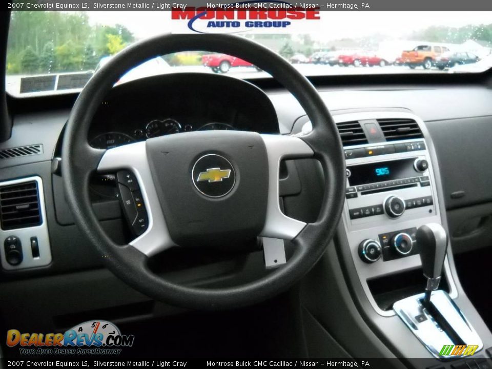 2007 Chevrolet Equinox LS Silverstone Metallic / Light Gray Photo #13