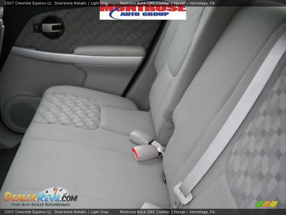 2007 Chevrolet Equinox LS Silverstone Metallic / Light Gray Photo #14
