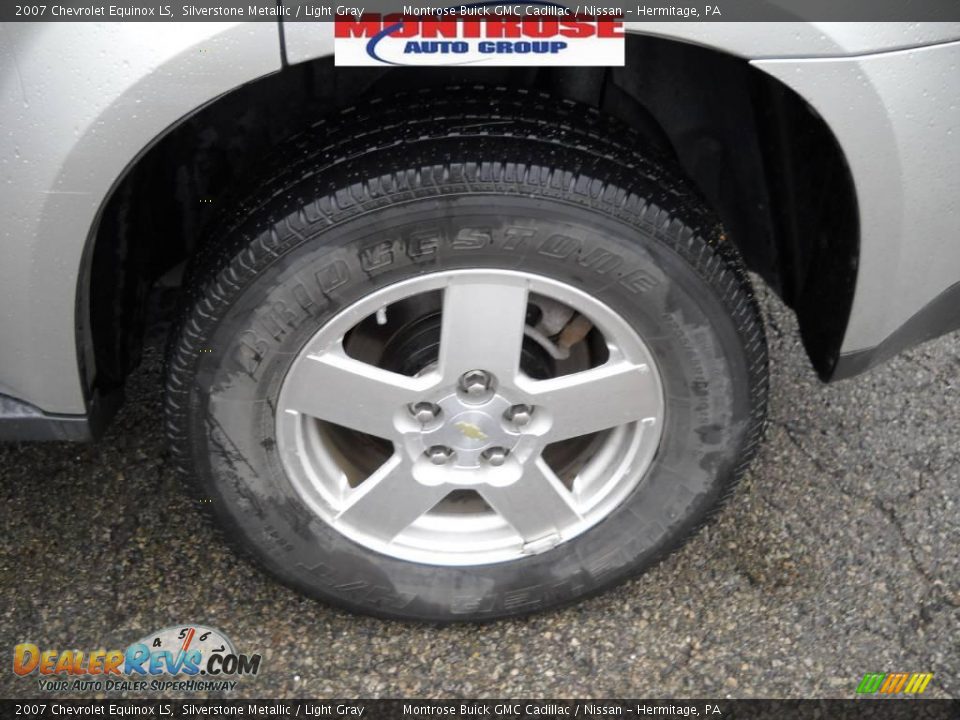 2007 Chevrolet Equinox LS Silverstone Metallic / Light Gray Photo #15