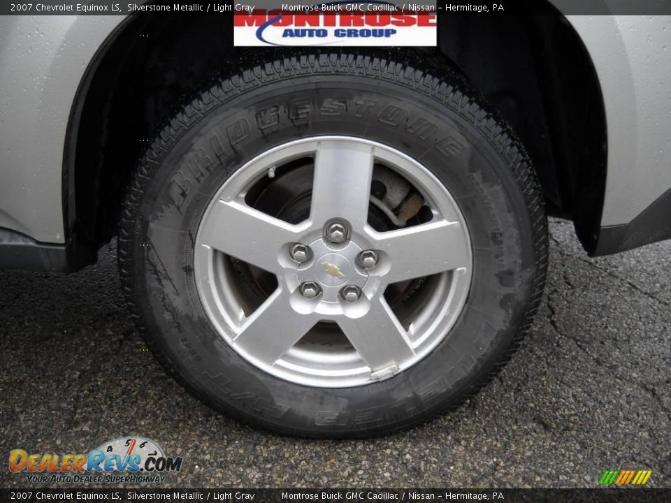 2007 Chevrolet Equinox LS Silverstone Metallic / Light Gray Photo #16