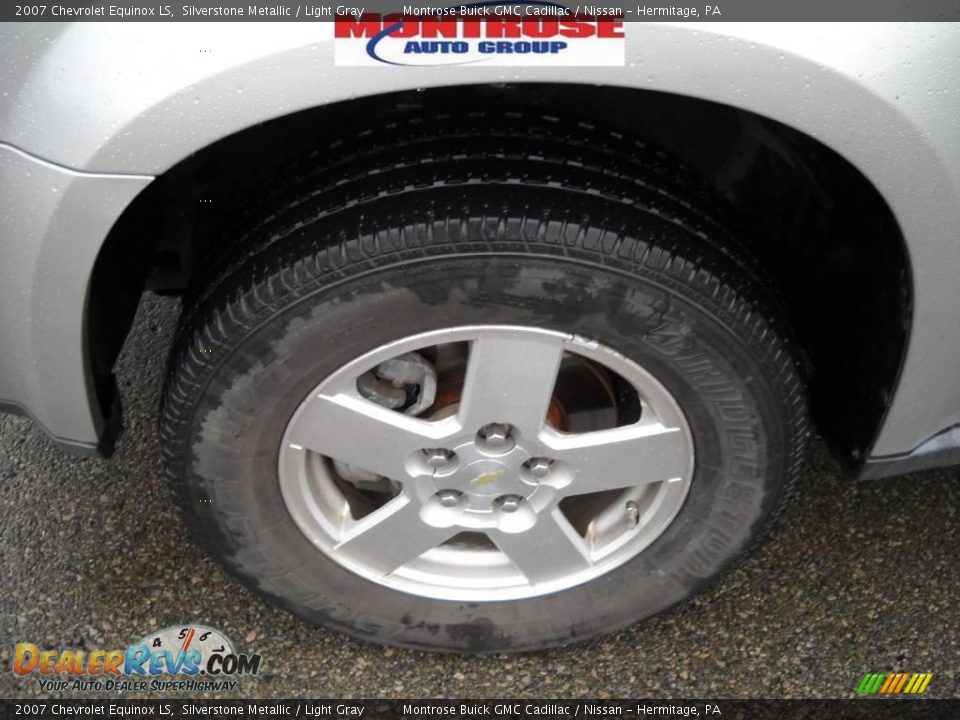 2007 Chevrolet Equinox LS Silverstone Metallic / Light Gray Photo #18
