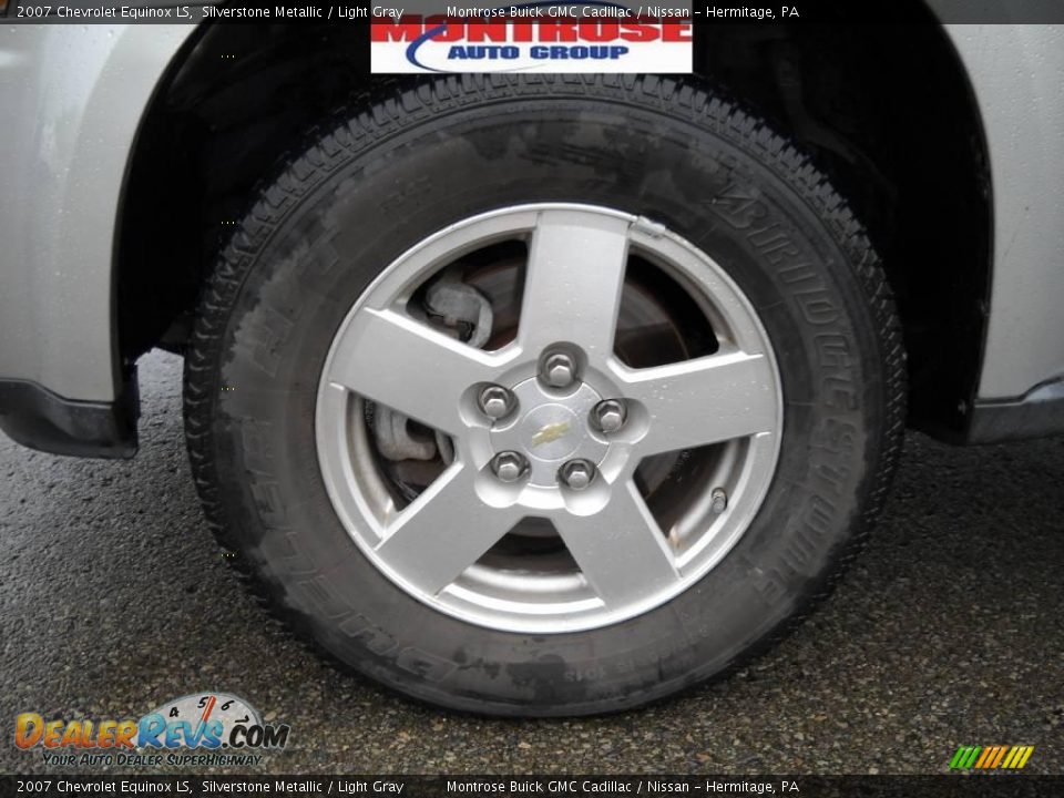 2007 Chevrolet Equinox LS Silverstone Metallic / Light Gray Photo #19